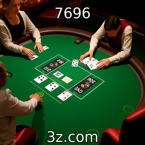 7696 : Análise do comportamento de apostadores em jogos de cassino